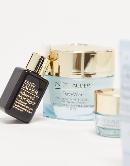 Estee Lauder - Protect + Hydrate Skincare - Gavesæt - Spar 44%, 3 af 4