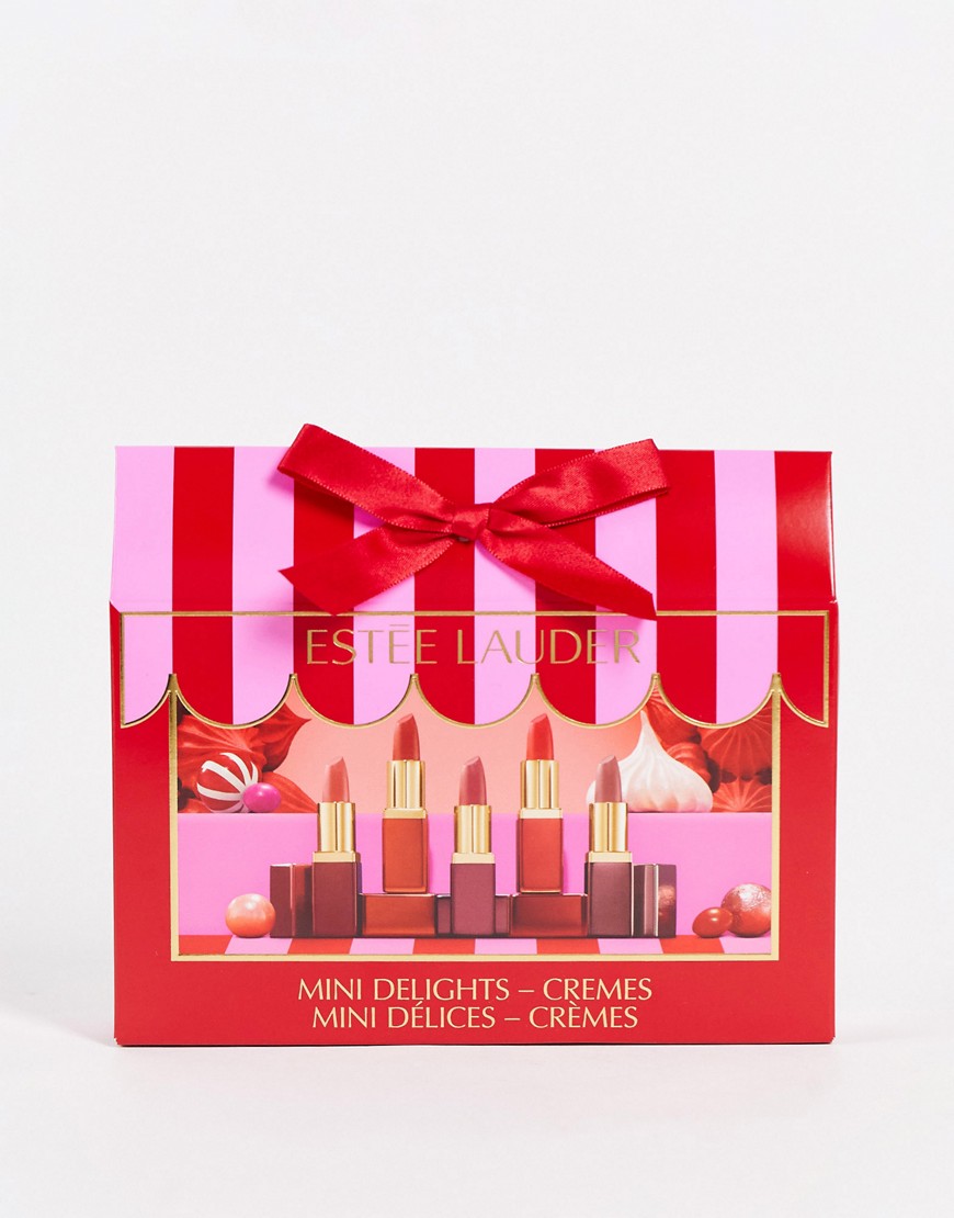 Estee Lauder Pure Color Envy Mini Lipstick Delights: Cremes Gift Set (save 40%)-Neutral