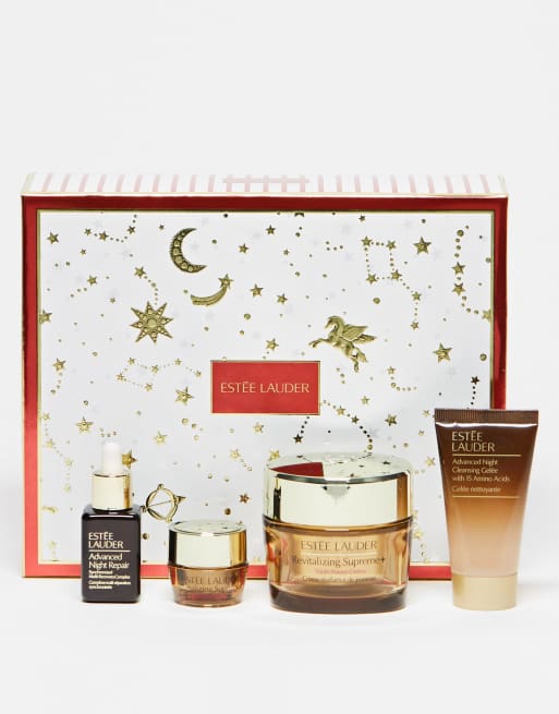 Estee Lauder – Revitalizing Supreme+ Moisturiser – Gåvoset med 4 hudvårdsprodukter (Spara 28%)