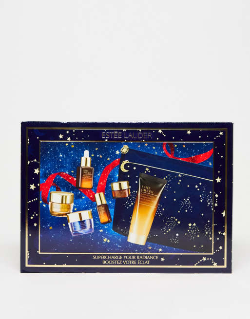 Estée Lauder – Supercharge Your Radiance – Gåvoset med 6 hudvårdsprodukter (Spara 35%)