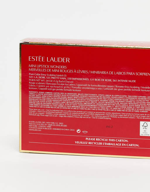 Estée Lauder - Wonders - Set regalo con mini rossetti Pure Color Envy (risparmia il 38%), 2 di 4