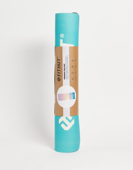 Esterilla de yoga rosa con diseño de atardecer de FitHut