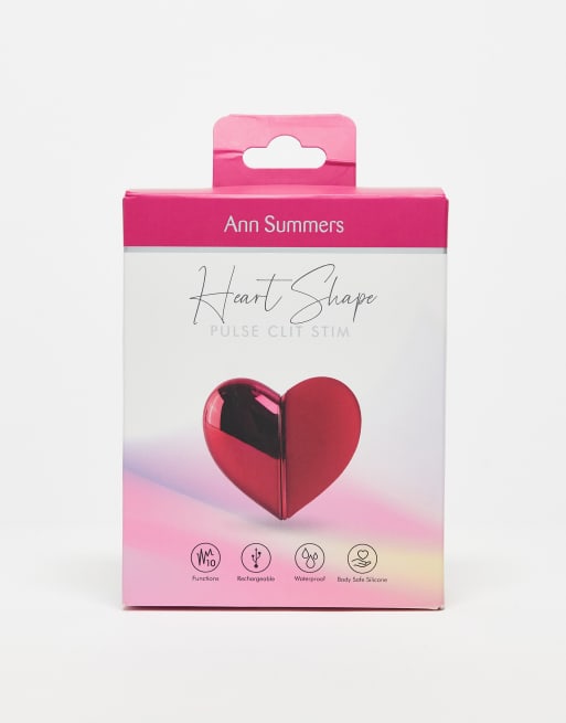 Estimulador de clítoris de pulso en forma de corazón de Ann Summers, 1 de 3