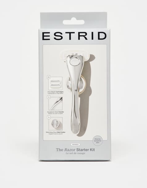 Estrid – The Razor Starter Kit – Zestaw do golenia – Chrome - view 1