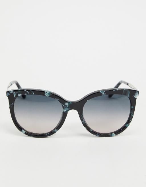 Blue tortoise store shell sunglasses