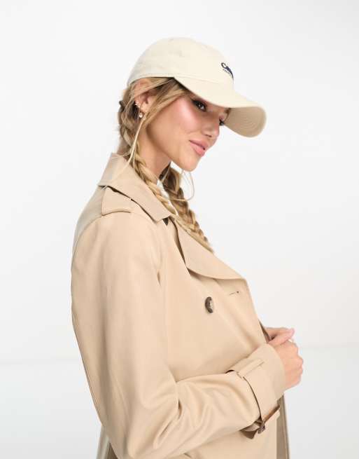 Camel Formal Belted Trench Coat