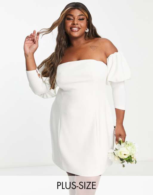 Asos bridal plus outlet size