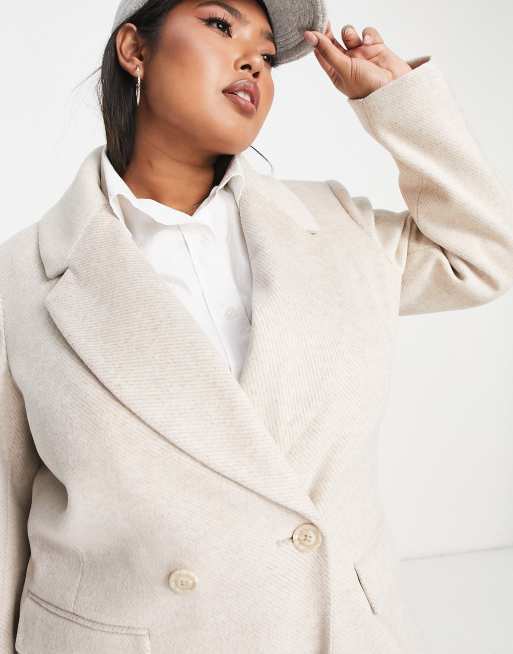 Beige formal outlet coat