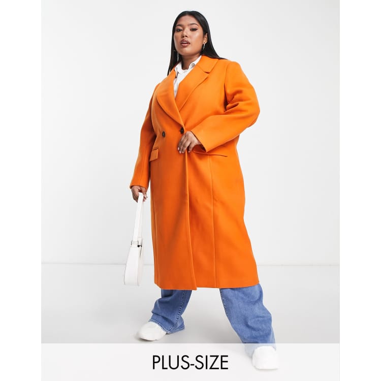 Coat orange online