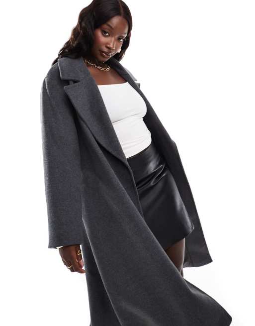 Oversized wrap coat hotsell