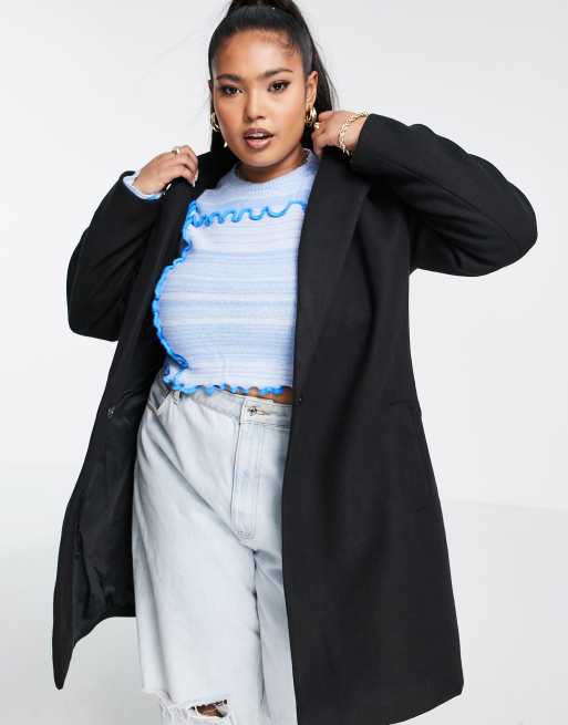 Short smart coat top