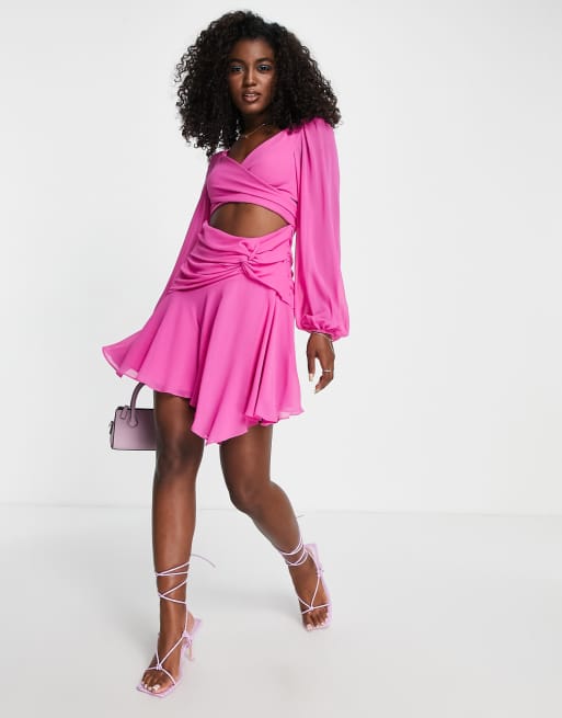 Fuchsia store mini dress