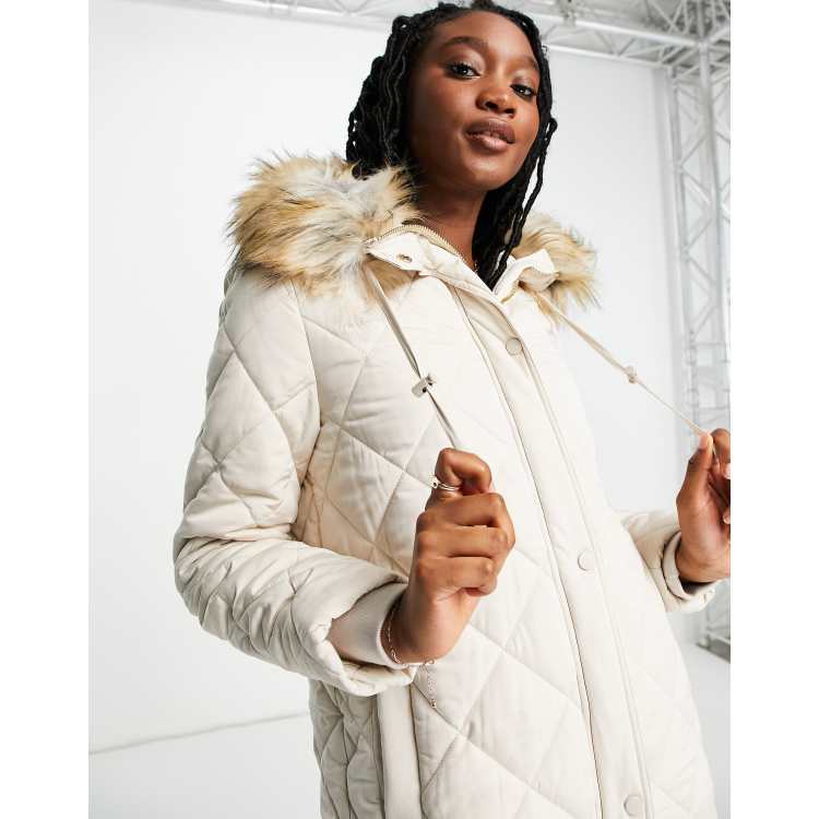 Womens bubble store coat with hood