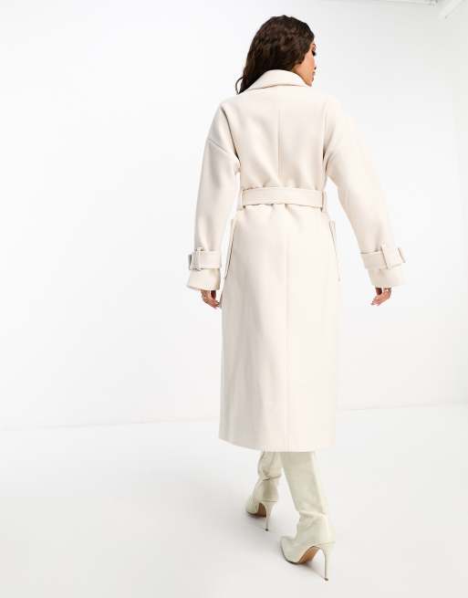 Cream clearance formal coat