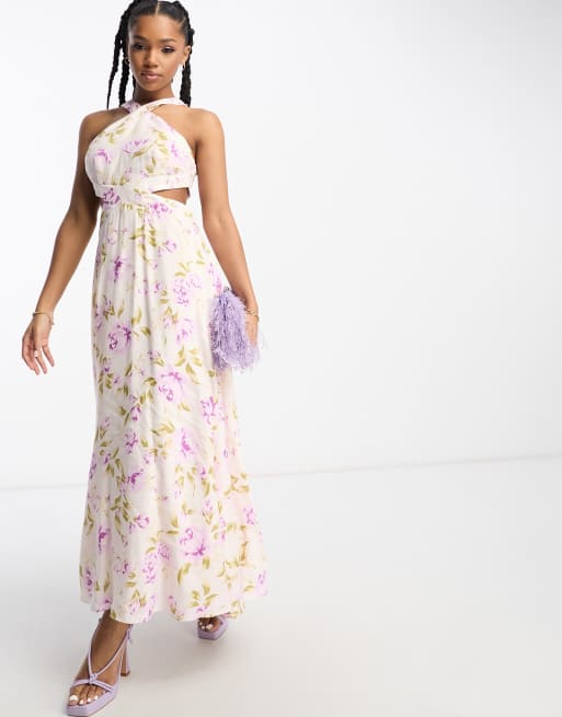 ASOS DESIGN Floral Backless Halter Dress, The 26 Sale Items We Love Out of  the 46,000 Pieces ASOS Marked Down in July