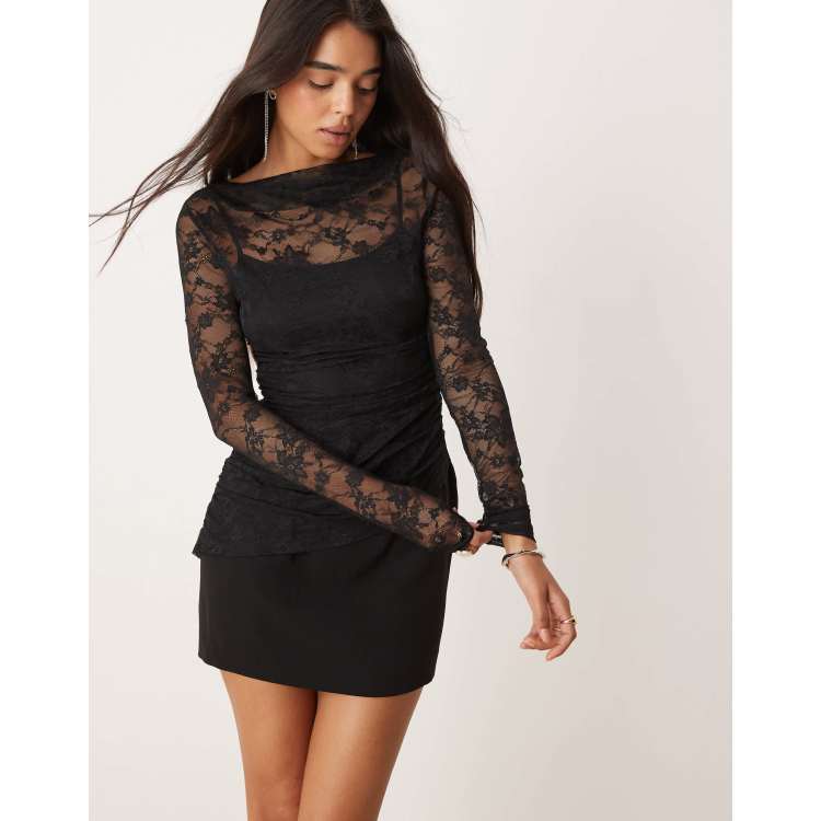 erdem rhona metallic lace dress ERDEM main image 0