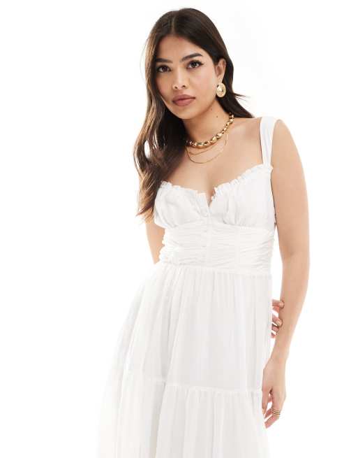 benni nico off shoulder maxi dress Benni - Nico Off Shoulder Maxi Dress Candy Floss (Size 10) – Goldie's