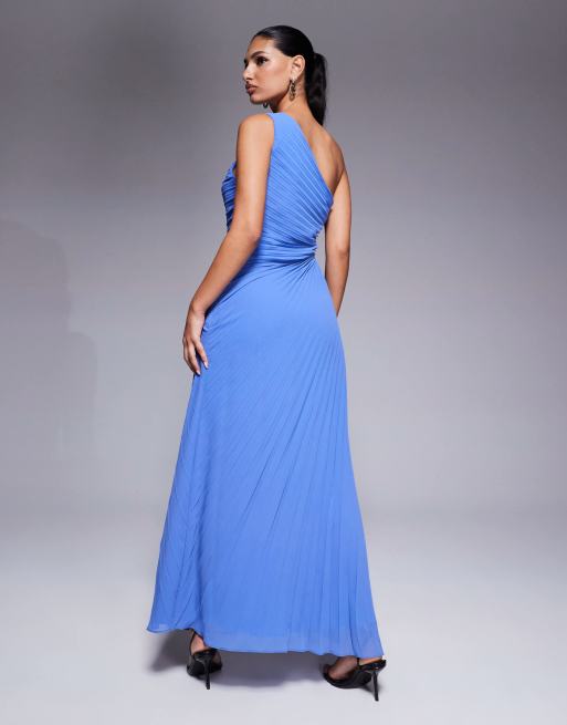 strapless open back dress Judson Pleated Maxi Dress main image 1