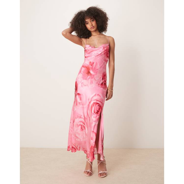 strapless open back dress Peggy Maxi Dress