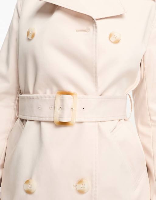 Ever New Petite belted trench coat in camel