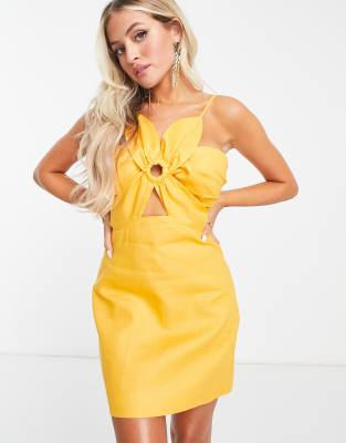 Petite Yellow Dresses