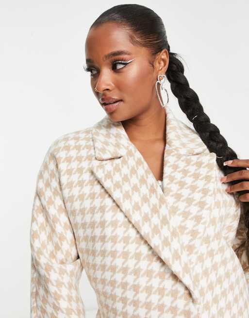 Herringbone wrap clearance coat