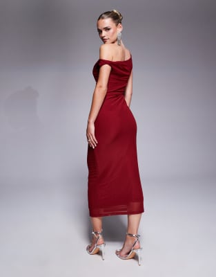 Ever New Petite One-shoulder Midi Dress