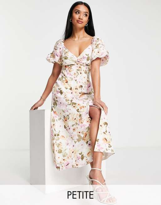 Very floral midi clearance dress