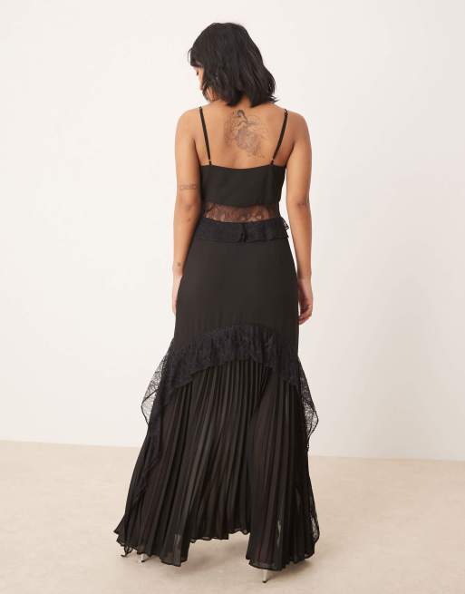 chinese dress ladies Maria Lace Evening Gown