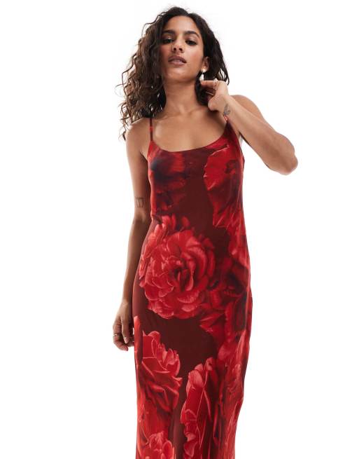 knee length dresses for ladies Petite Twist Front V-Neck Long Sleeve Maxi Dress main image 0