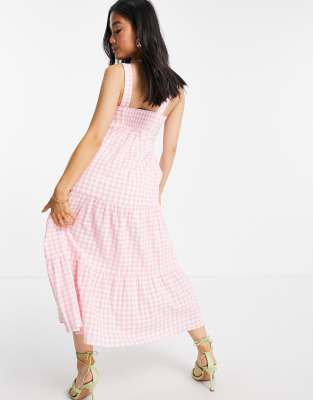 gingham dress sleeveless