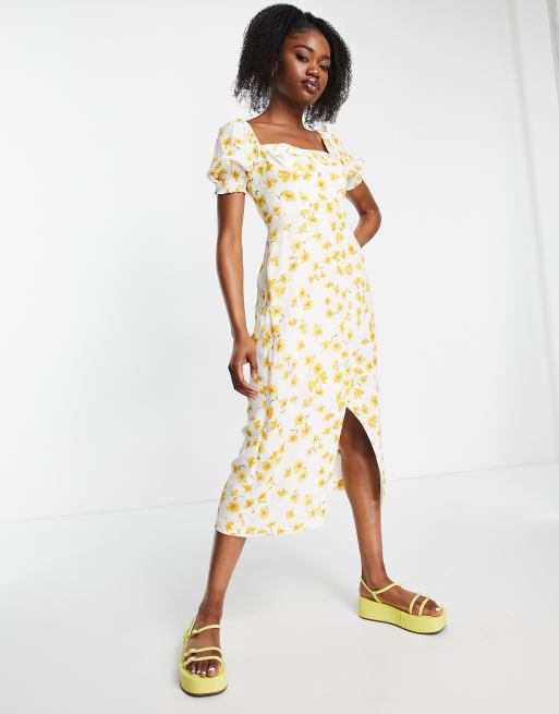 knee length dresses for ladies Buttercup Belle Midi Dress  Wild Bohemian