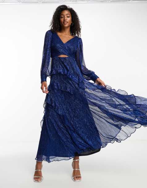 Cobalt blue evening clearance dresses