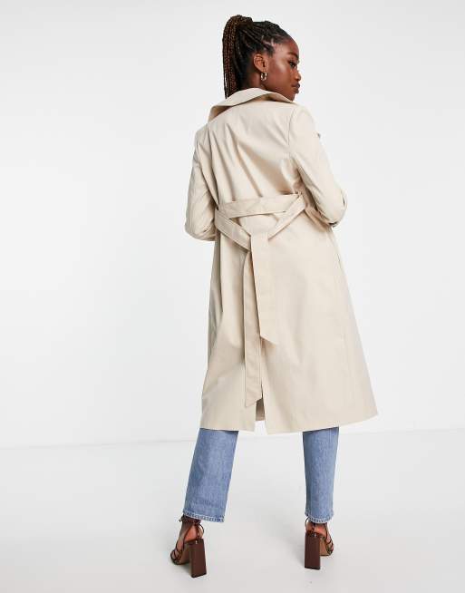 Coat with a on sale belt