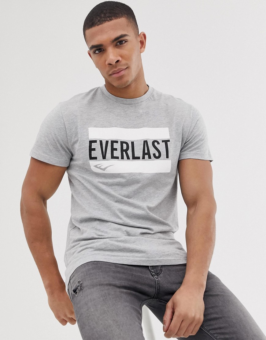 Everlast Crew Neck T-Shirt-Grey