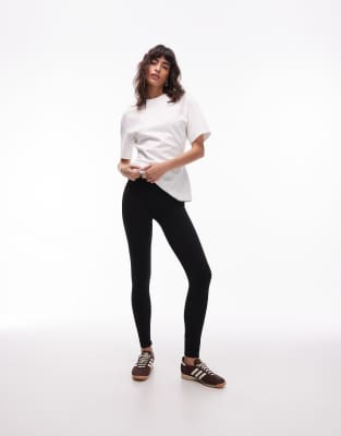 Exclusivité ASOS - - Legging de sport ultra stretch et sans coutures - Noir XS