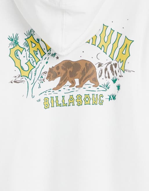 Exclusivité ASOS - Billabong - Arch Dreamy Places - Sweat à capuche - Blanc, 4 de 4