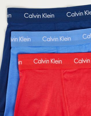 Homme Exclusivité  - Calvin Klein - Lot de 3 boxers en coton stretch