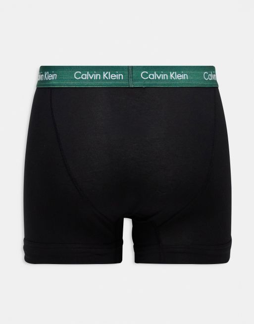 Exclusivite ASOS Calvin Klein Lot de 3 boxers Noir