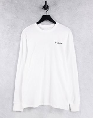 Nouveau Exclusivité  - Columbia - Cades Cove - T-shirt à manches longues - Blanc