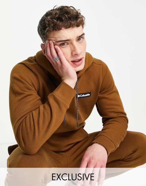 Exclusivité ASOS - Columbia - Cliff Glide - Sweat à capuche - Marron