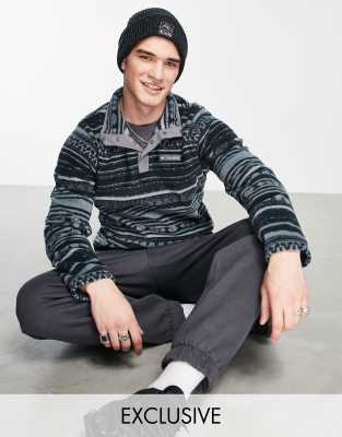 Chemise Columbia Homme Exclusivité - Columbia - Steens Mountain - Polaire Imprimée - Noir Veste Columbia Homme