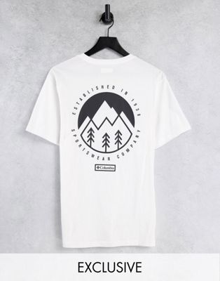 Tops Exclusivité  - Columbia - Tillamook - T-shirt - Blanc