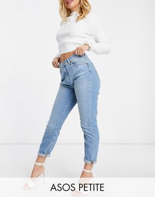 Jeans Exclusivité -  DESIGN Petite Hourglass - Farleigh - Jean mom slim taille haute - Délavage clair