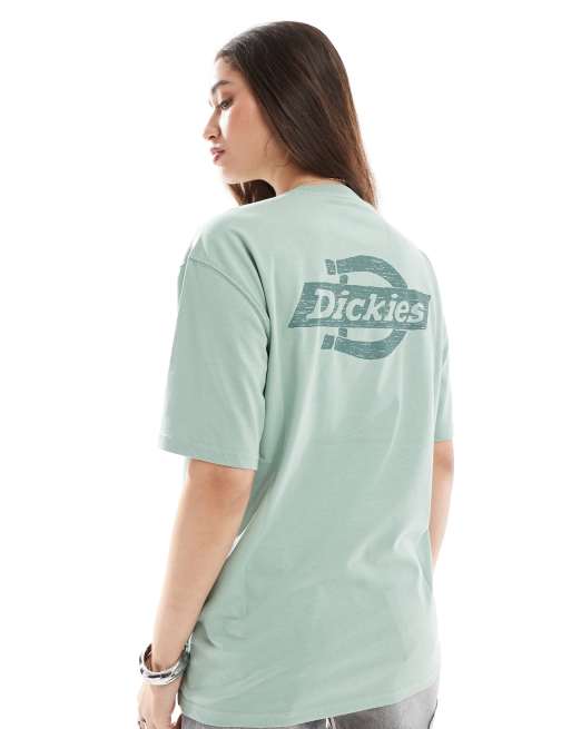 Exclusivité ASOS - Dickies - Heritage Crayon - T-shirt avec logo imprimé au dos - Vert clair, 2 de 4