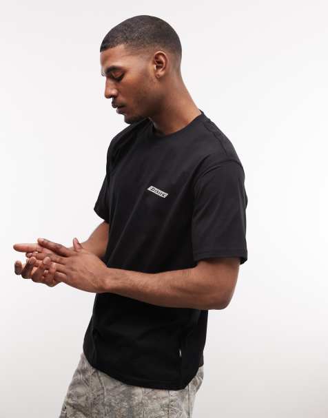 Exclusivité ASOS - Dickies - Woodsdale - T-shirt à imprimé au dos - Noir - view 1