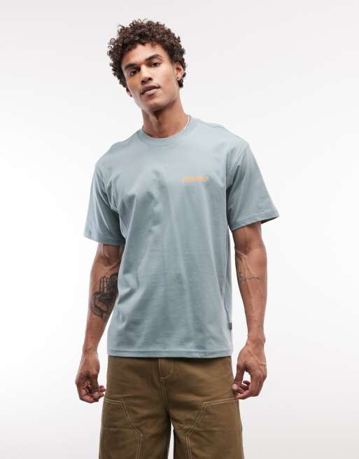 Exclusivité ASOS - Dickies - Woodsdale - T-shirt imprimé au dos - Bleu, 5 de 5