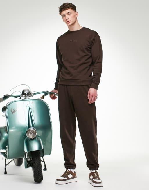 Exclusivité ASOS - Fila - Sweat à logo - Marron, 4 de 4