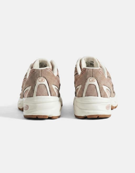 Exclusivité ASOS - New Balance - 740 - Baskets en daim - Marron, 9 de 9