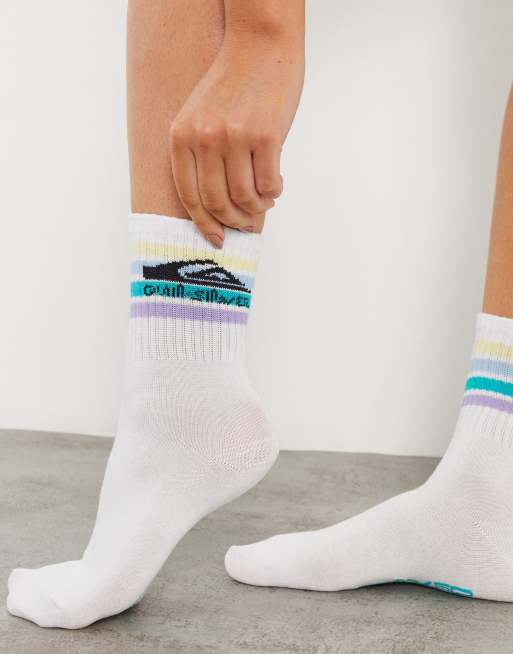 Exclusivit ASOS Quiksilver Pastel Coast Chaussettes Vert